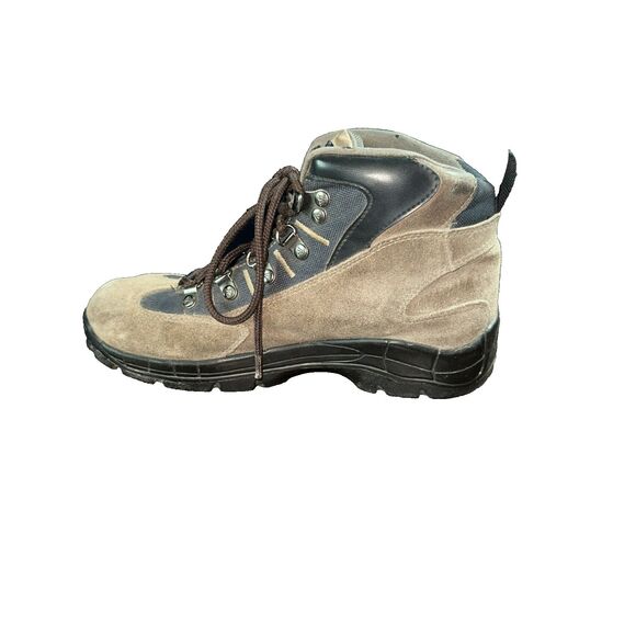 Mt Everest Yosemite Waterproof Hiking Boot  Brown Leather Lace Corey Size 5.5 - Picture 3 of 11